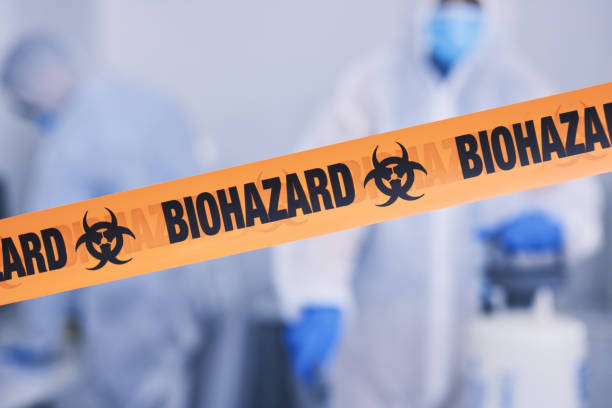 Professional Drug Lab Cleanup technician working in Pomona, NY